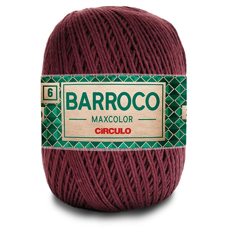 Barbante Barroco Maxcolor 400g Circulo N6 - Tabaco 7311 - Carmenn