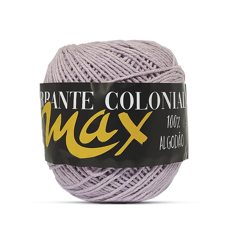 Barbante Max Colonial 100% Algodão 200g - Lilás - Carmenn