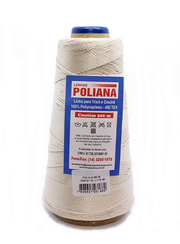 Linha Poliana - Barbantes Piratininga - Carmenn Barbantes e Fios