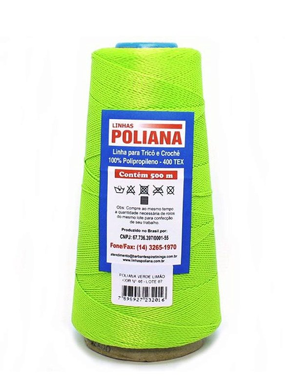 Linha Poliana - Barbantes Piratininga - Carmenn Barbantes e Fios