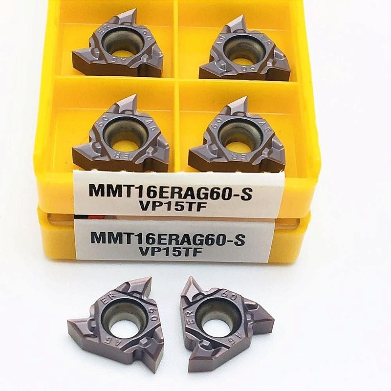 Pastilha MMT16ER AG60-S VP15TF para fazer rosca
