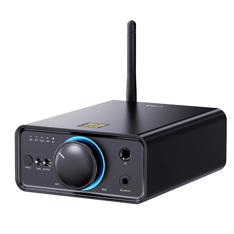 FiiO K7 デジタルオーディオプレーヤー Fiio K7 Bluetooth: DAC/Amp Fone de Ouvido Hi-Fi Audiófilo - Prime