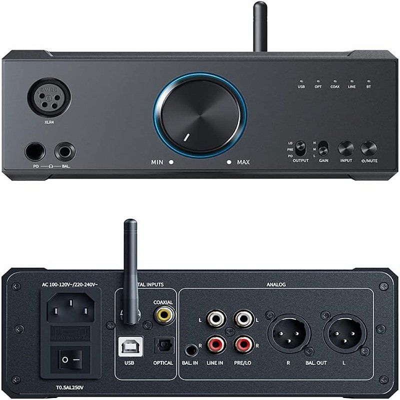 その他 Fiio K9 pro Fiio K9: Amplificador DAC Fone de Ouvido Hi-Res Balanceado - Prime In