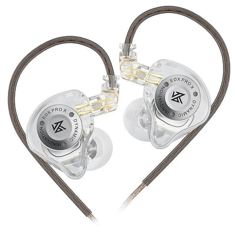 Fone de Ouvido KZ EDX Pro X Cristal In-Ear, Retorno de Palco