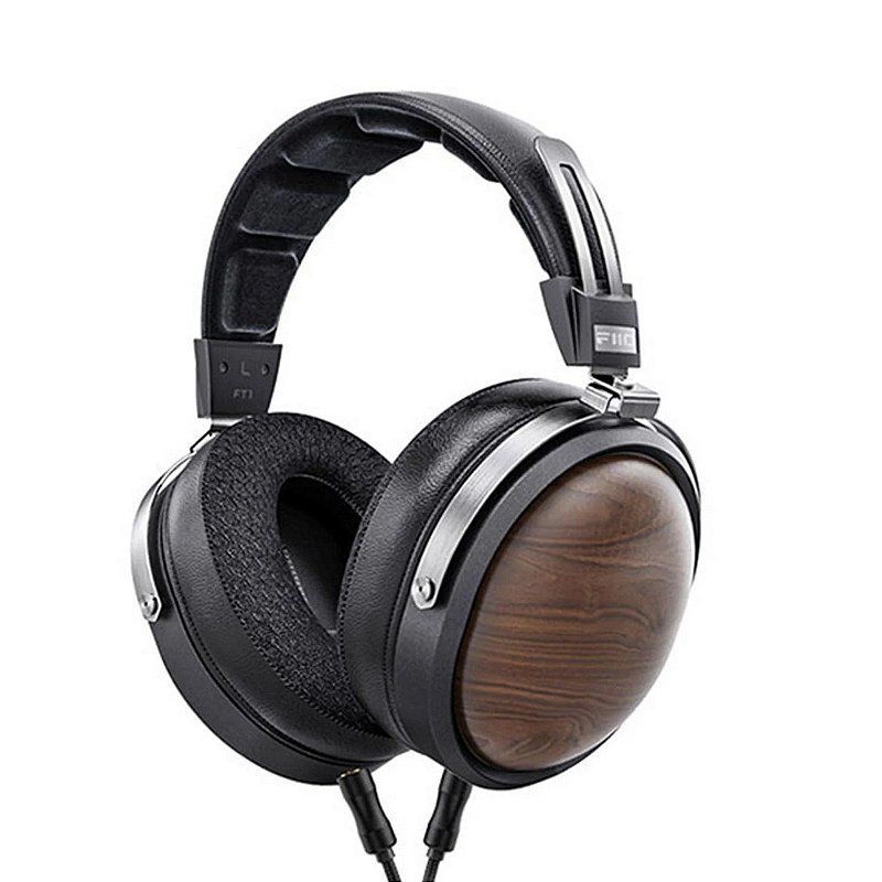 Fone de Ouvido Fiio FT1 Over Ear Fechado Audiófilo Madeira - Prime