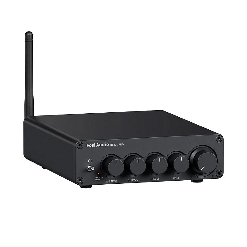 Fosi Audio BT30D PRO パワーアンプ Amplificador Fosi Audio BT30D Pro Bluetooth 5.0 HiFi 2.1 Canais