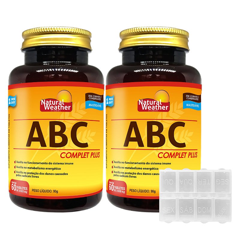 ABC Complet Plus – Kit com 2 Unidades | Natural Weather - Pharma Nutry ...