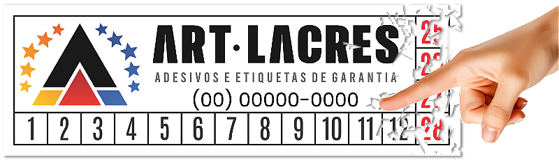 1.000 Lacres Casca de Ovo 1,5x3 cm