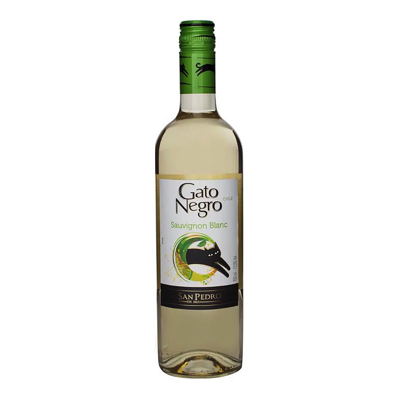 Vinho Gato Negro Sauvignon Blanc - 750 ml - Bebidas BH Delivery