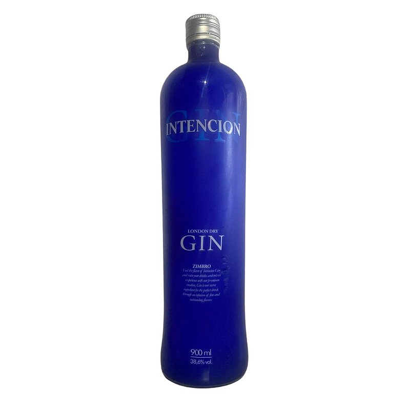 Gin Intencion Zimbro - 900 ml - Bebidas BH Delivery - ZapVendas