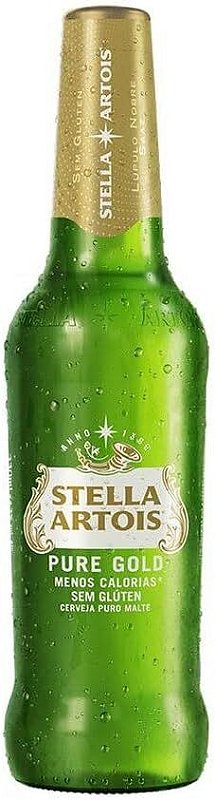 Cerveja Stella Artois Pure Gold Long Neck - 330 ml - Bebidas BH