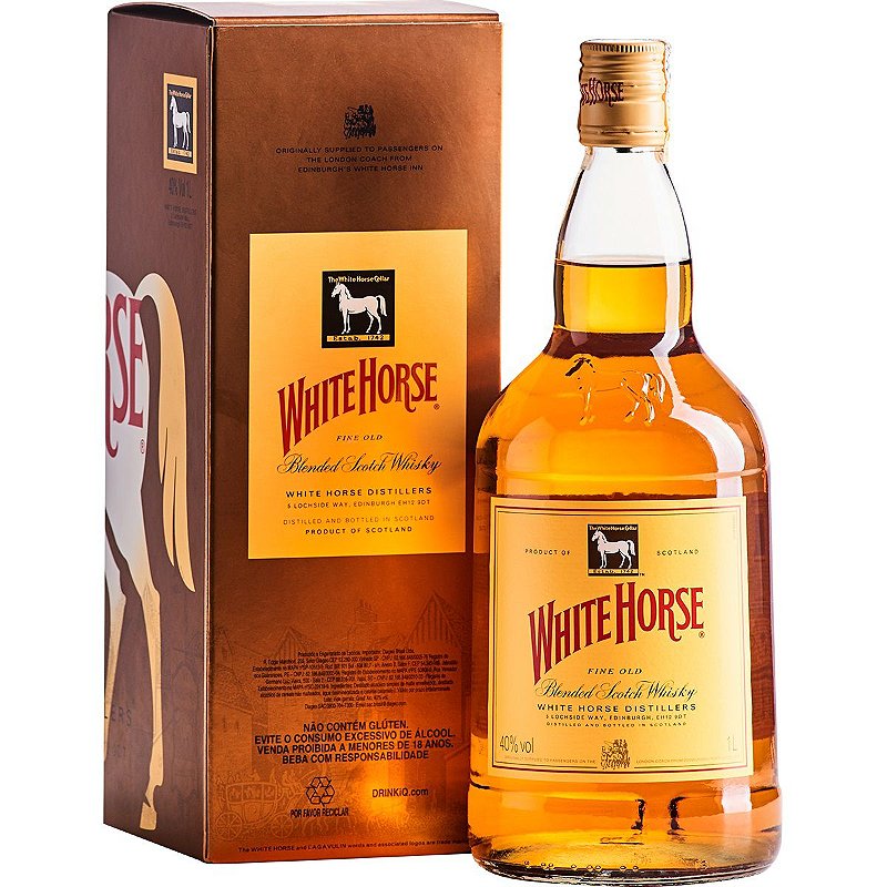 Whisky White Horse 1L Bebidas BH Delivery ZapVendas (31) 9.75741007