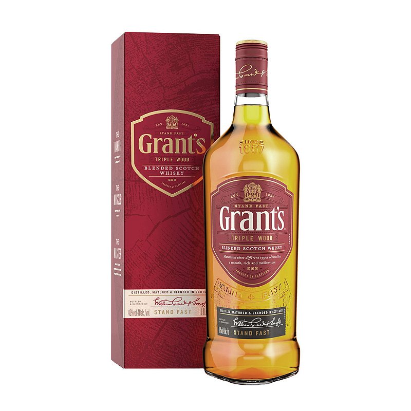 Whisky Grant´s Family Reserve - 1L - Bebidas BH Delivery