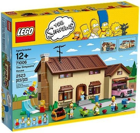 Casa simpsons lego Outlet
