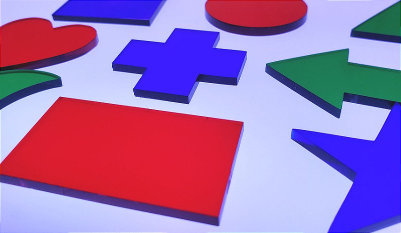 Formas Geométricas em acrílico