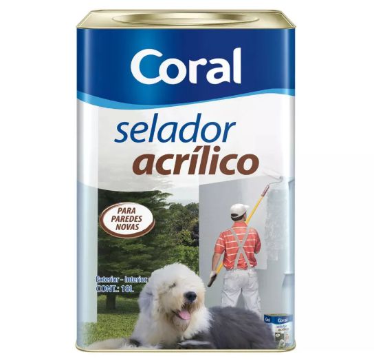 Seladora Acrílica 18L — Coral