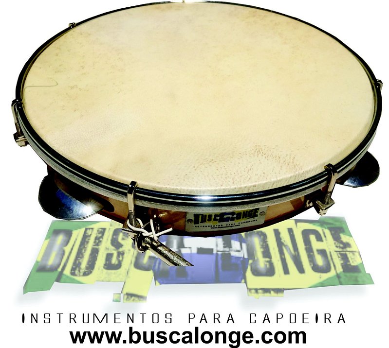Pandeiro de couro 11” - Busca Longe