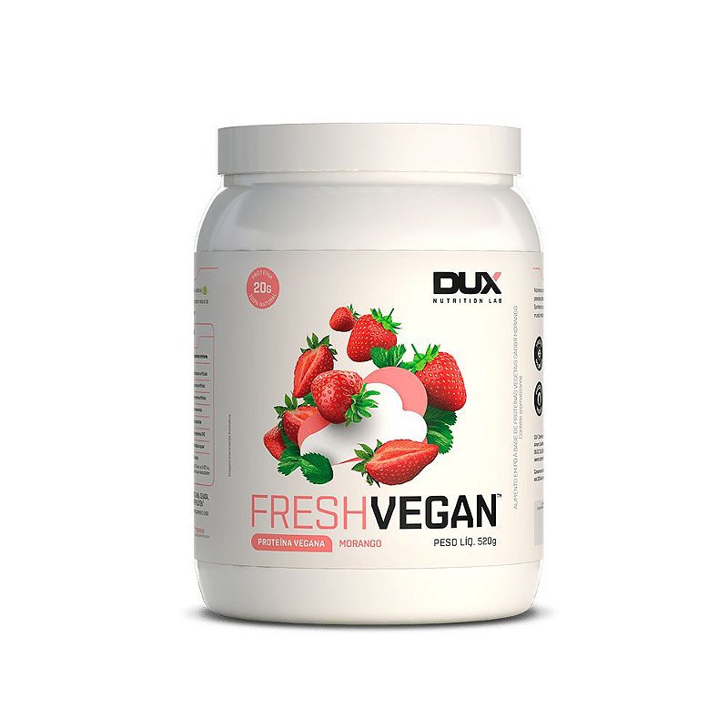 Proteína Fresh Vegan 520g Dux Nutrition Fortão Suplementos