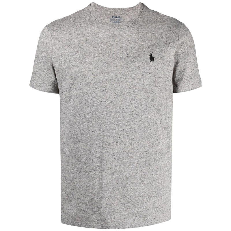 Camiseta Básica Masculina Ralph Lauren Cinza | Rota 1 Life Style