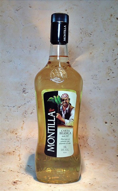 Rum Montilla Carta Branca 1 Litro - Belmiro Bebidas