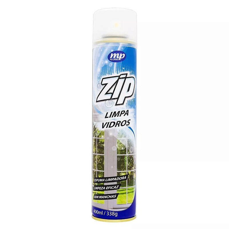 Limpa Vidros Spray 400ML Zip Clean ATM Distribuição