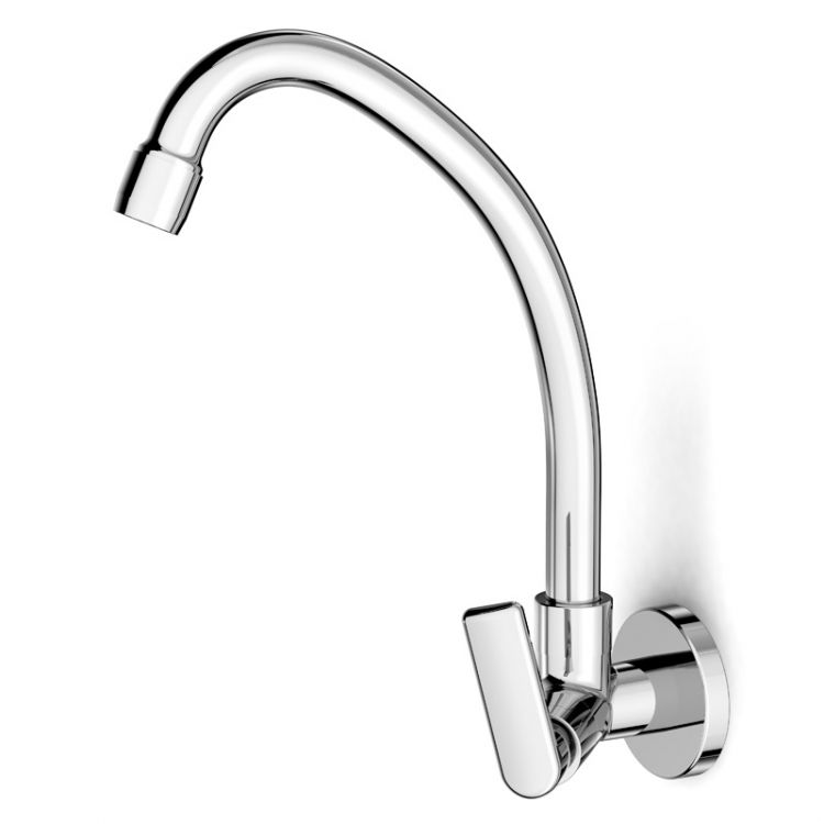 Torneira Cozinha Bica Móvel Eleven c/ Arejador Cromado