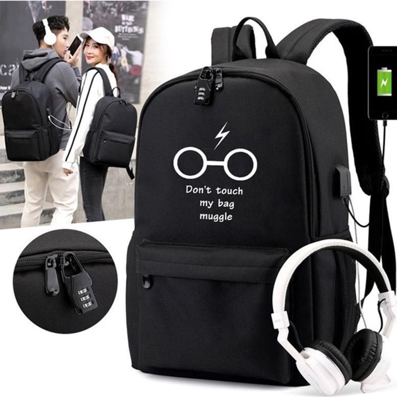 Mochila com carregador e fone de ouvido Clearance