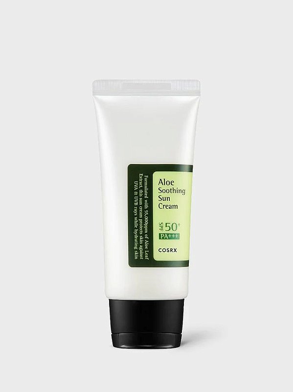Cosrx Aloe Soothing Sun Cream FPF 50+++ 50 ml - Farmácia Belladona