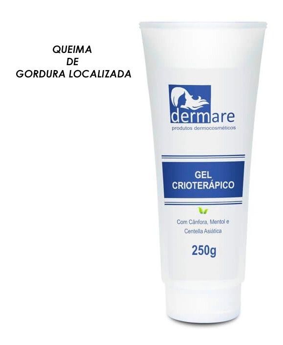 Gel Redutor de Medidas Crioterápico - 250g - Dermare - Farmácia Belladona