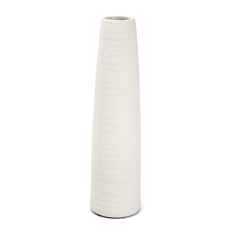 Vaso Em Ceramica Branco Mart 39cm Raffaello Presentes E Decorações A Melhor Loja Online De Decor 