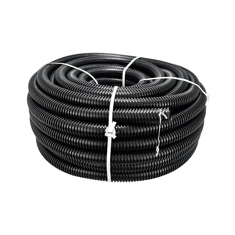 Conduíte Corrugado Dual Preto com Guia 2" Rolo com 50 Metros em Oferta ...