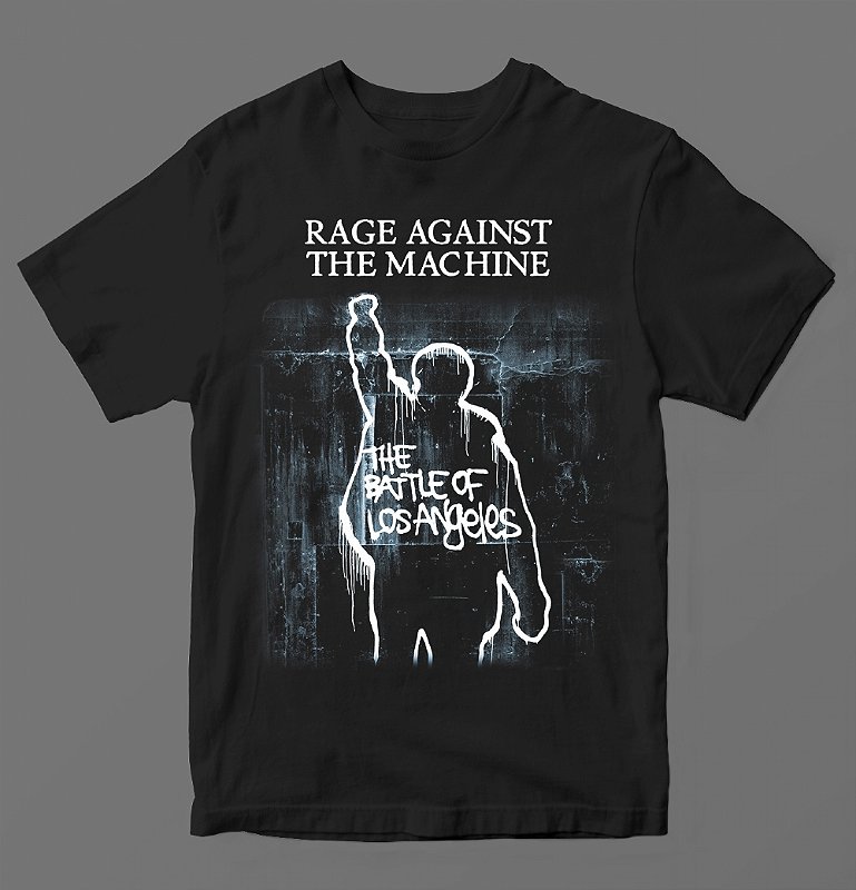 Camiseta - Rage Against The Machine - Los Angeles - Oficina Rock