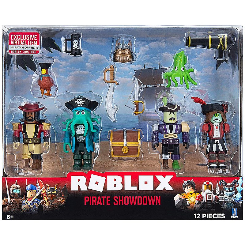 Figura Roblox Pack Pirate Showdown Com 4 Bonecos Sunny 2225 Magazine Futuristic - roblox personagens principais