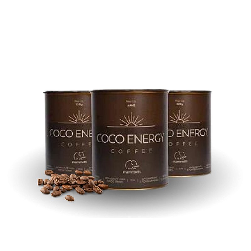 3 Coco Energy Coffee 220g