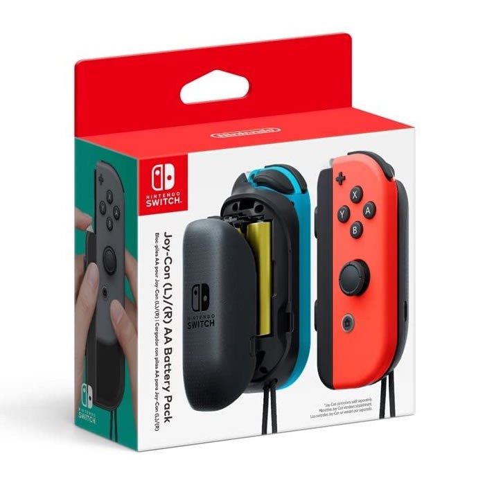 Acessorio Joy Con AA Battery Pack Pair Nintendo IzzyGames Onde voce economiza Brincando