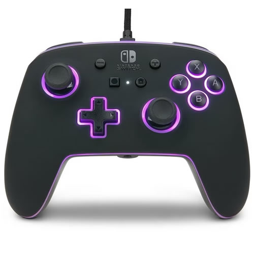 Controle com Fio Spectra RGB Nintendo Switch - PowerA - IzzyGames