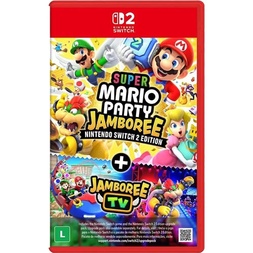 SUPER MARIO PARTY ジャンボリー Switch 2 Jogo Super Mario Party Jamboree + Jamboree TV - Switch 2