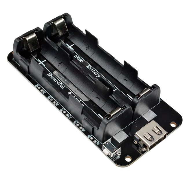 プローフ Módulo Shield Duplo Bateria 18650 para ESP32 - Fermarc - Robótica