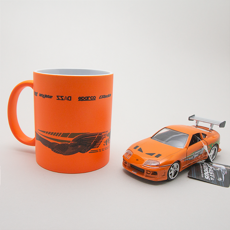B&H Tankcar KIT 珊瑚模型製 HOn30(9㎜) Kit Velozes e Furiosos - Caneca e Miniatura - Toyota Supra