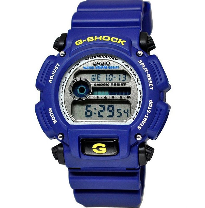 Relógio De Pulso Casio G-SHOCK DW-9052-2VDR - GMT-3 Loja