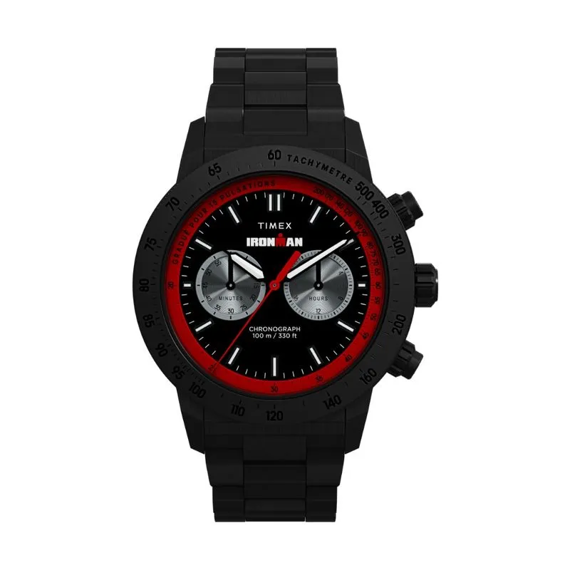 Relógio Timex Ironman Challenger Chronograph Preto TW2Y02000 - GMT