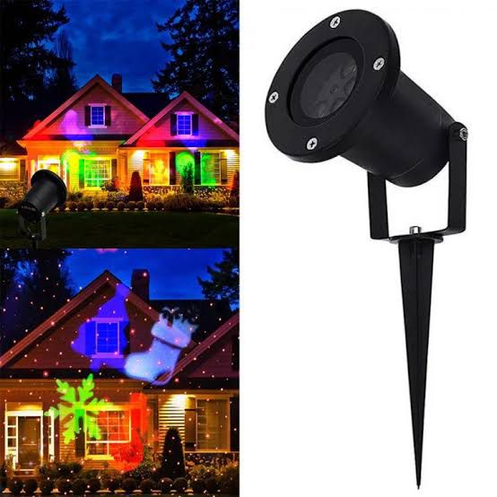 Luminaria Projetor LED Natal Efeito Temático com Desenhos IP66 Bivolt - Planet Iluminação Luminaria Projetor LED Natal Efeito Temático com Desenhos IP66 Bivolt - Planet Iluminação