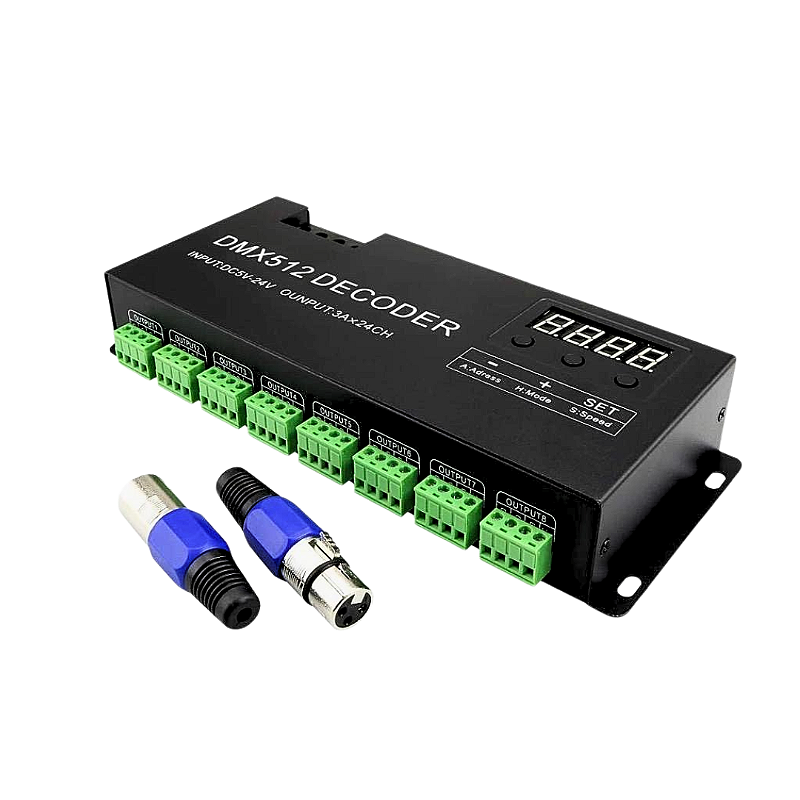 daconovo DMX5122.4Gトランスミッターレシーバーセット Kit Dmx Sem Fio Wireless Transmissor Receptor Case Dmx 512