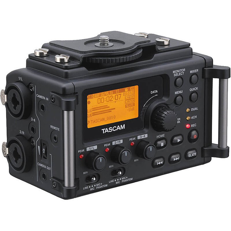 Tascam DR-60D Gravador Profissional PCM Linear - Digital 100
