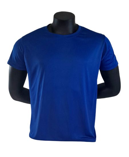 Camiseta Masculina DRY FIT 100 poliester Azul Royal