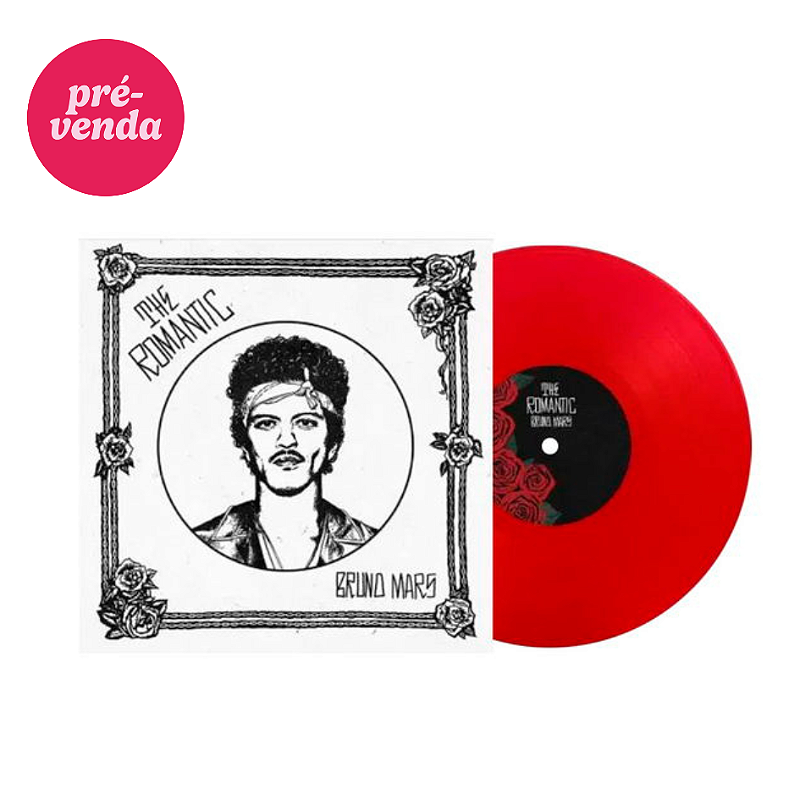 ブルーノマーズThe Romantic Japan Limited LP Vinil Bruno Mars - The Romantic Limited Red Lp - Music on Vinil