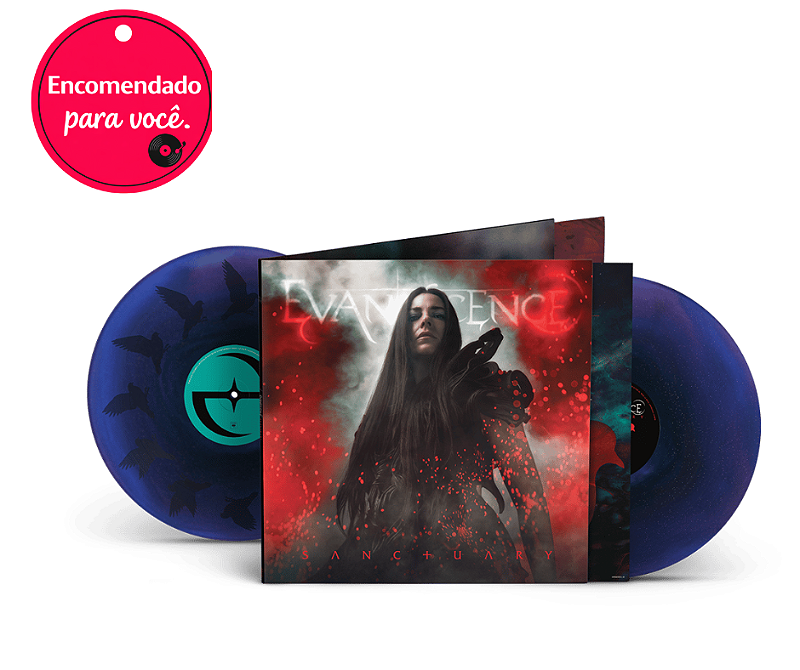 Vinil Evanescence Sanctuary Limited Edition Vesper Glitter Double
