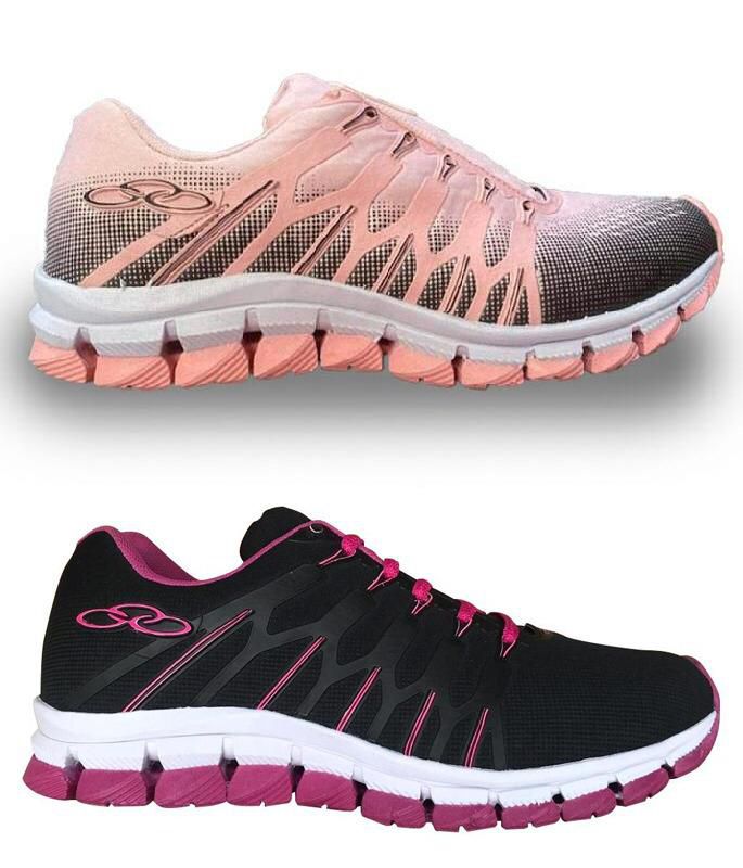 COMBO OLYMPIKUS BLEND ROSA - PRETO ROSA - Poop shoes Sua loja de calçados