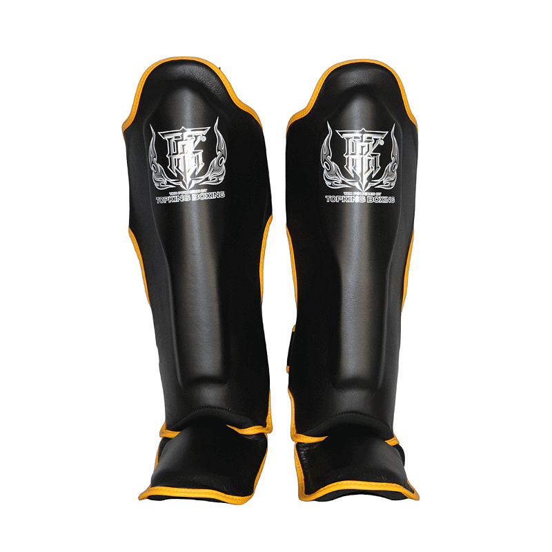 Caneleiras Muay Thai Leone 1947 Shock black > Frete Gratis