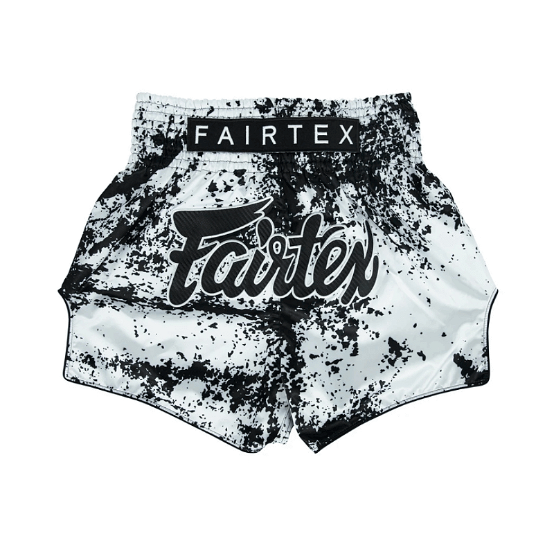 Shorts Muay Thai Fairtex Grunge White BS1948 – Importado Original